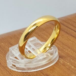 18K Gold Plated 5mm Band Ring New SZ 7, 8, 9, & 11.5